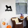 Shiba Inu Dog Key Hooks & Keychain Holder – 6 Inch Wide Wall Hook for Bathroom & Home Decoration – Charming Art Accessory 4