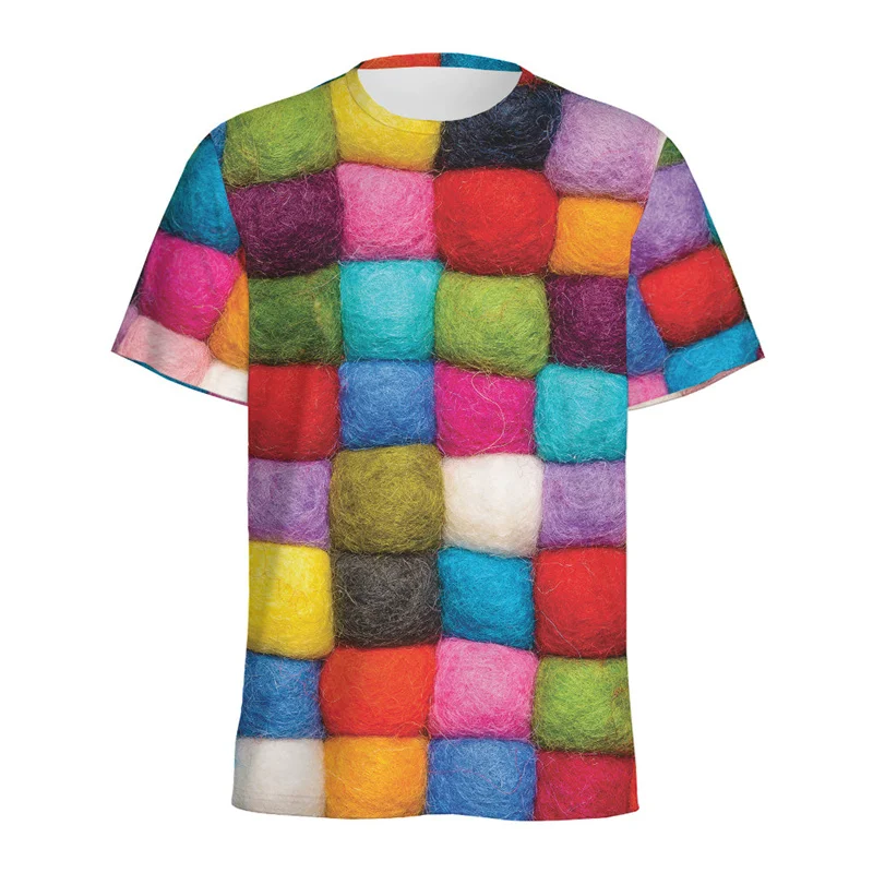 

Футболка мужская/детская с круглым вырезом и 3D-принтом