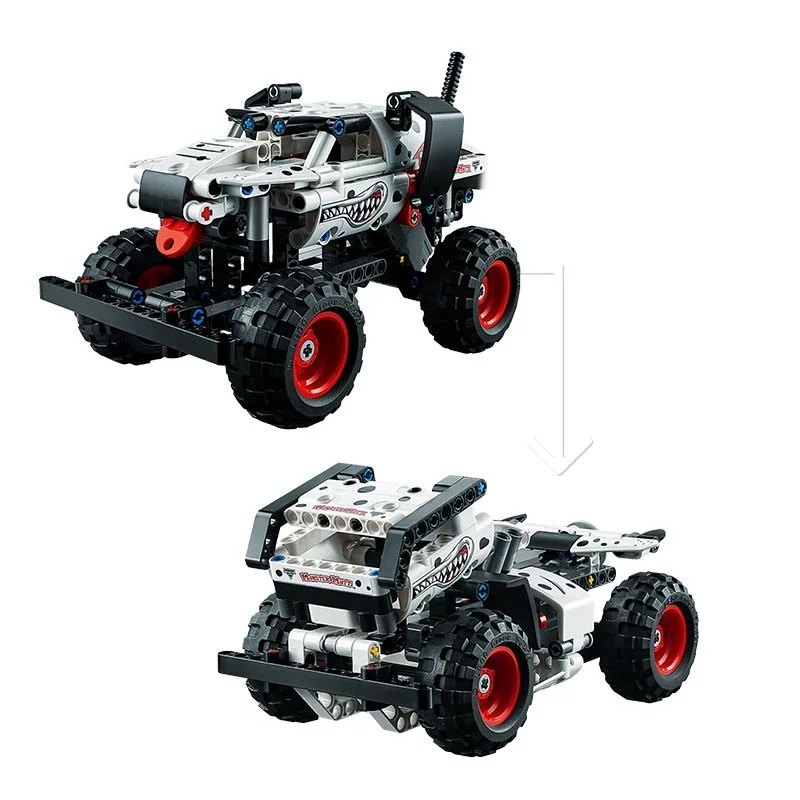 Building Toy Set Building Block Toys Pull Back Car Toys 42118-42150 2 in 1 Building Blocks Set For Children
