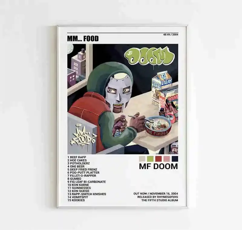 M.i.C MF DOOM POSTER ポスター L FACE M.i.C MF DOOM POSTER ポスター L FACE MF Doom | Czarface