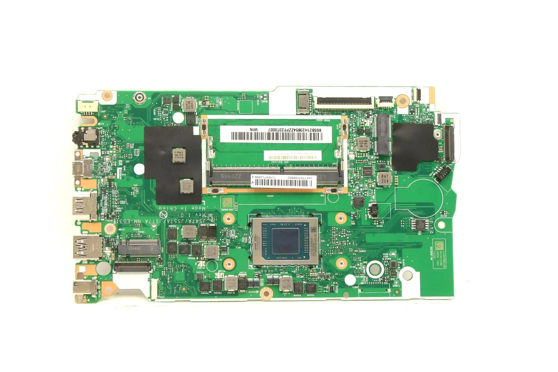 葉ページ1 NM-E531 Mainboard For Lenovo IdeaPad 3 15ABA7 Laptop Motherboard