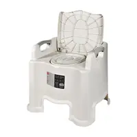 Toilet Chair Back & Handrail Design Portable Potty for RV Camping Disabled 2
