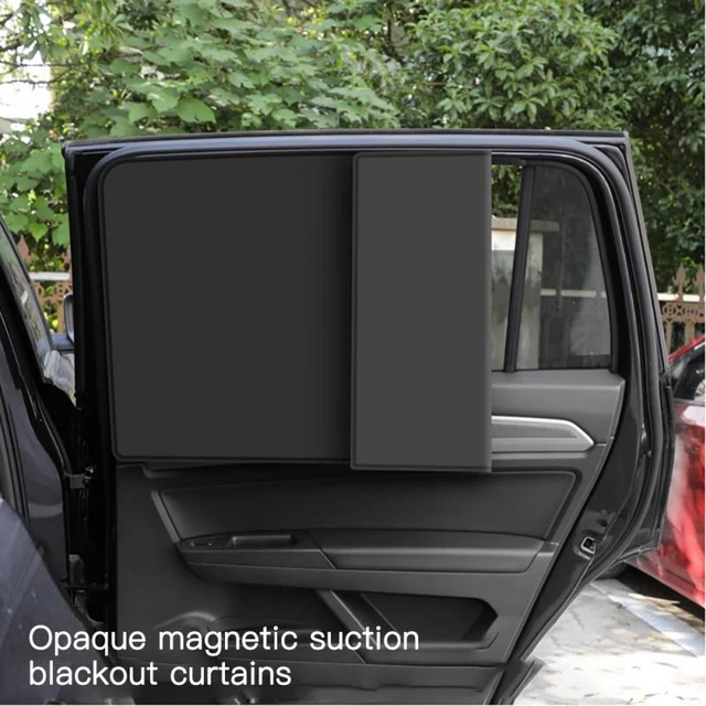 Retractable Car Sunshade Summer Protection Heat Insulation Blackout Curtain  For Car Front Shading Car Window - AliExpress