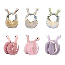 Foldable Teens Ear Protect Earmuff Cartoon Plush Ear Warmer Winter for Girls