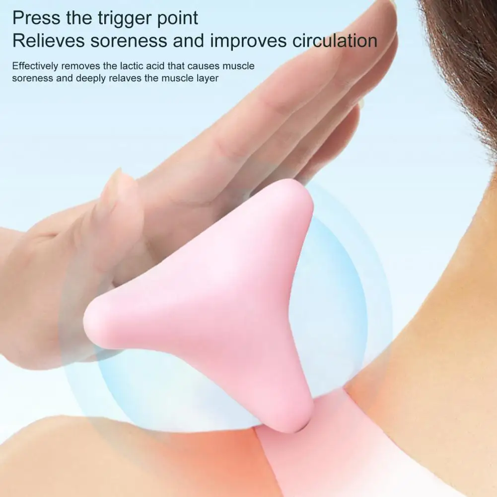 

Нескользящий Массажер для глубокой релаксации мышц, массажер для физиотерапии, массажер для расслабления мышц позвоночника и спины, Массажер из термопластичного эластомера