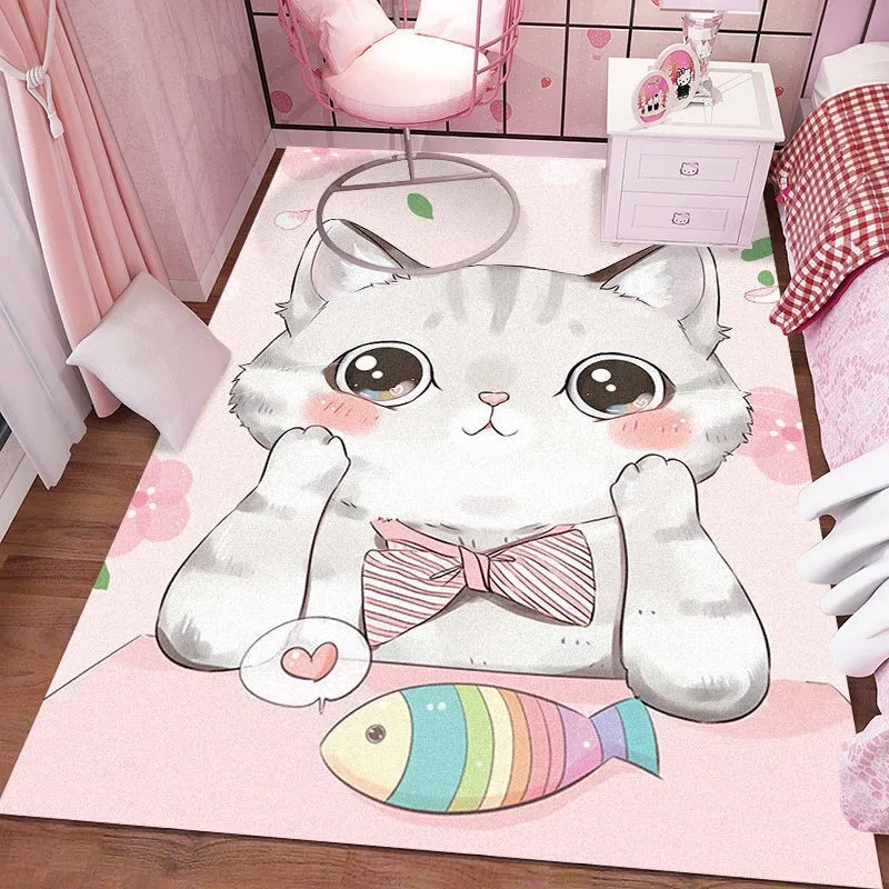 Kids Carpet Children Play Mat Non-slip Princess Room Carpet Non-slip Crawling Mats Living Room Home Decoration ковер Dywan