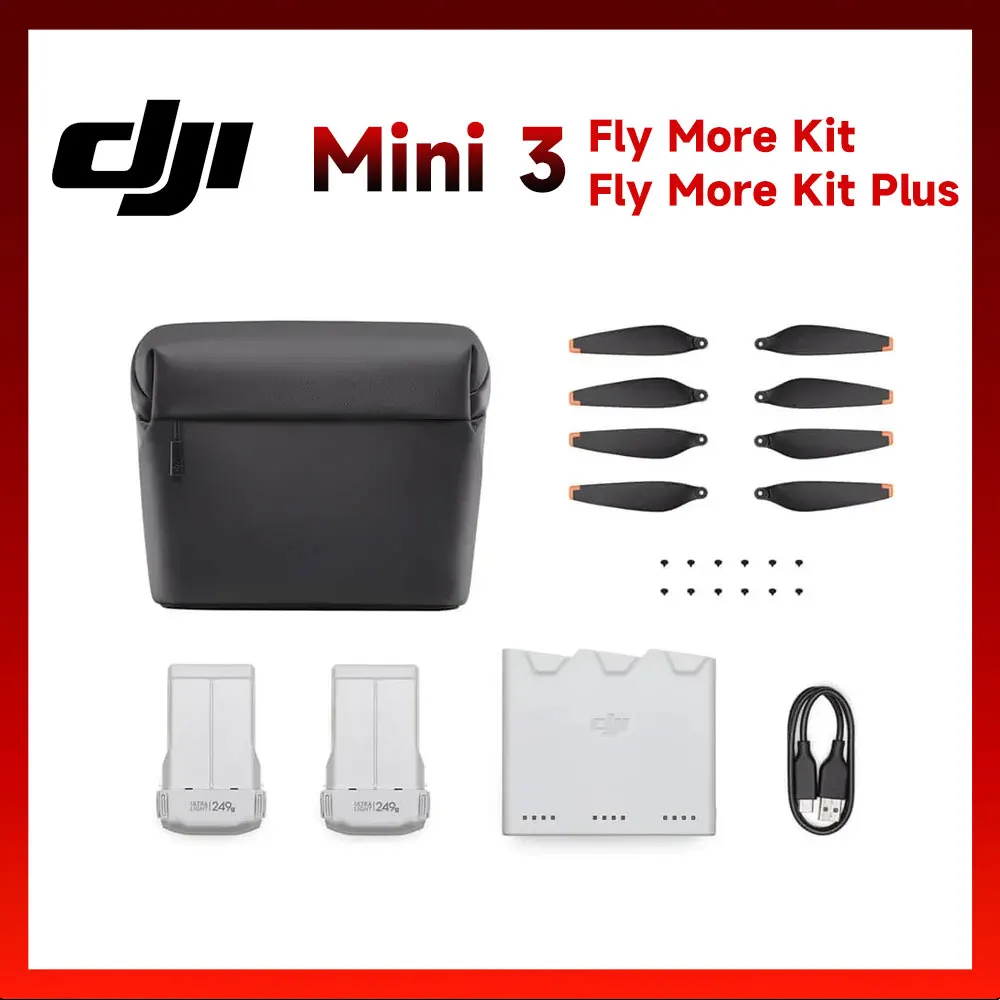 Rc Drone Battery Rc Battery Drone Battery 100% Origina DJI Mini 3 Pro Fly More Kit / Plus Intelligent Flight Batteries/Plus Two-Way Charging Hub Shoulder Bag