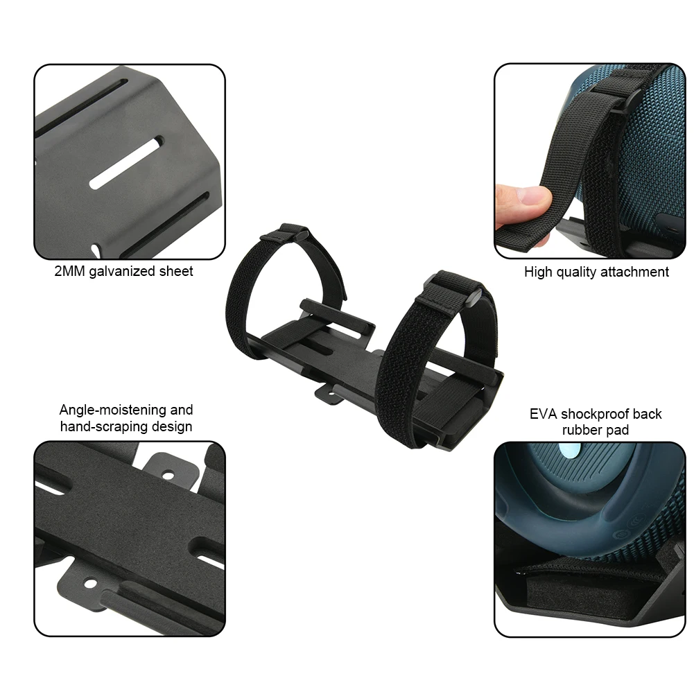 Portable Speaker Holder Speaker Mount Speaker Attachment Wireless Speaker Straps Mount for JBL Charge 4/JBL Charge 5/JBL Flip 5