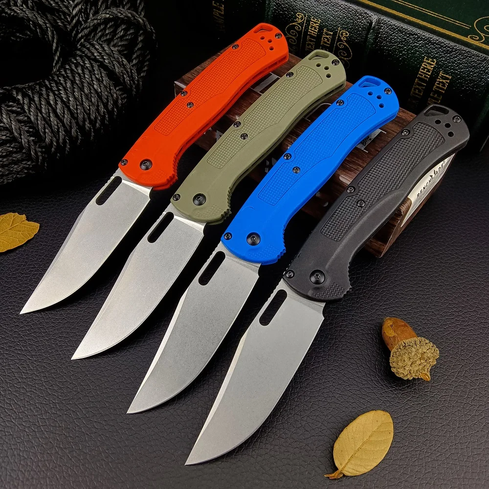 

BM 15535 Tactical Folding Pocket Knife CPM-154 Blade Nylon Fiber Handle Axis-system Outdoor Survival EDC Tool Utility