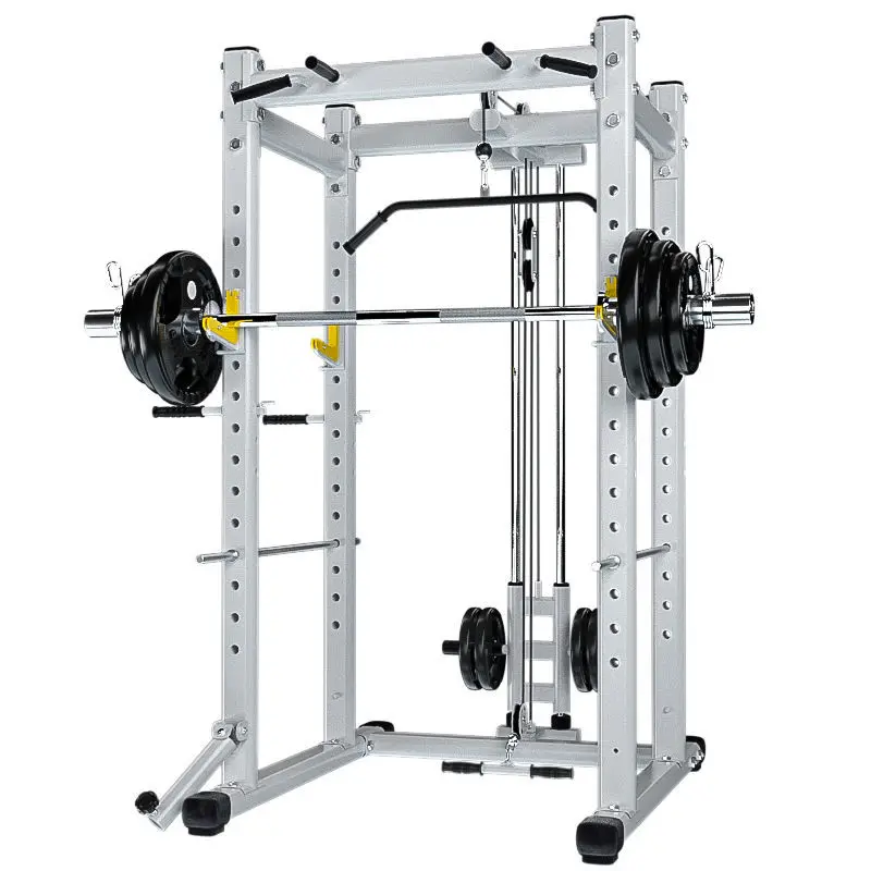 Commercial Frame Free Squat Fack Fitness Barbell Squat Rack Home Gantry Attrezzature Per Il Fitness Smith Machine