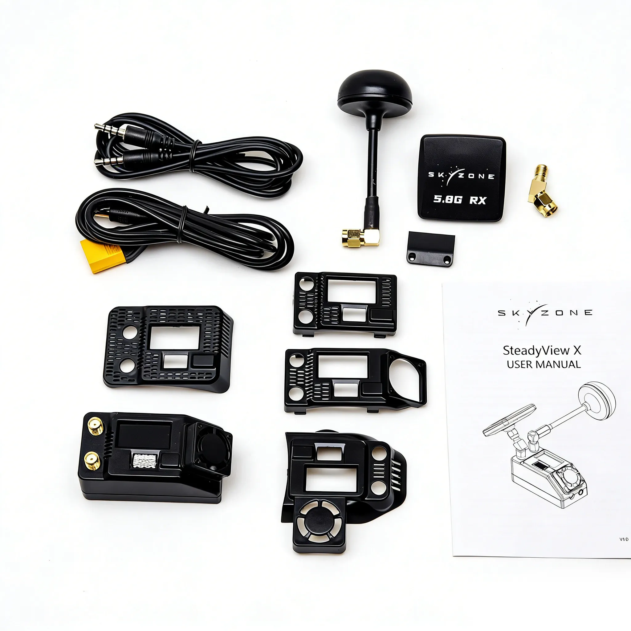 Lunettes FPV 5.8G 4.9G 5.0G 7.5G pour Drone RC - Écran Haute Définition