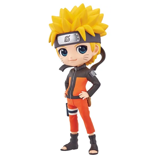 15cm Anime Naruto Figure Kawaii Uzumaki Hatake Kakashi Gaara Uchiha Sasuke Qposket Figural PVC Model Toys Collect Gift 2