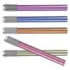 3pcs Pencil Holder Silver Pencil Extension Single for Colored Pencils Tools School Supplies Stainless Steel 1