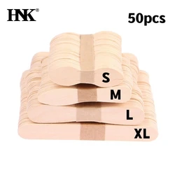 50pc Woman Wooden Body Hair Removal Sticks Wax Waxing Disposable Sticks Beauty Toiletry Kits Wood Tongue Depressor Spatula