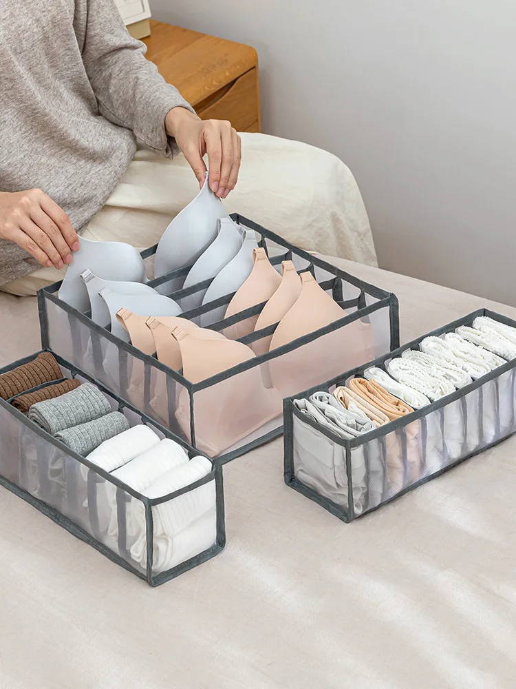 Panties Socks Storage Boxes  Underwear Organizer Drawers