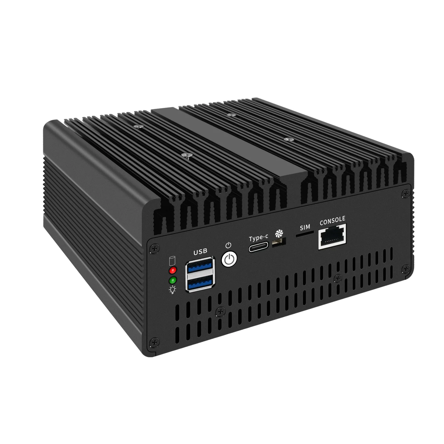 Topton Fanless Mini PC 4*/2*10G SFP+ Intel i7 13620H 8505 Firewall 4xi226-V 2.5G 2*DDR5 NVMe Industrial Computer Server Proxmox 6