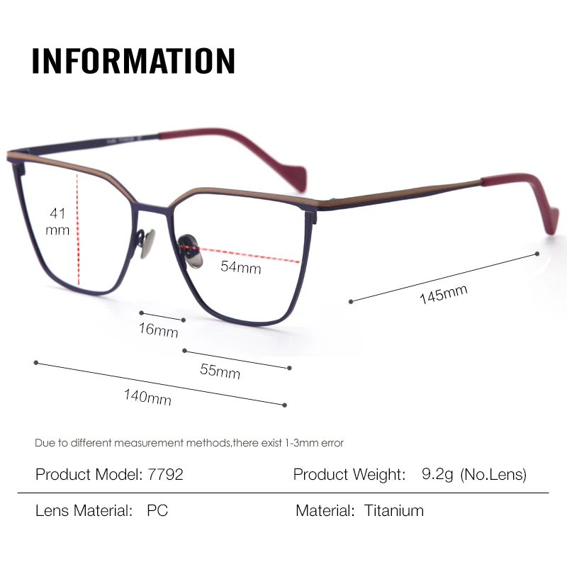 Muzz Women's Eyeglasses 5