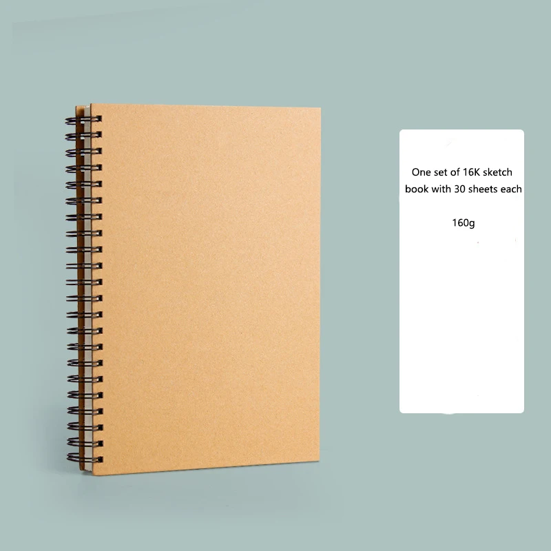 A4 Eskiz Defteri Kalınlaştırılmış Hızlı Eskiz Çizim Defteri 16K Resim 8K Çizim Boş Defter Karalama Yağlı Boya Hızlı Eskiz Defteri