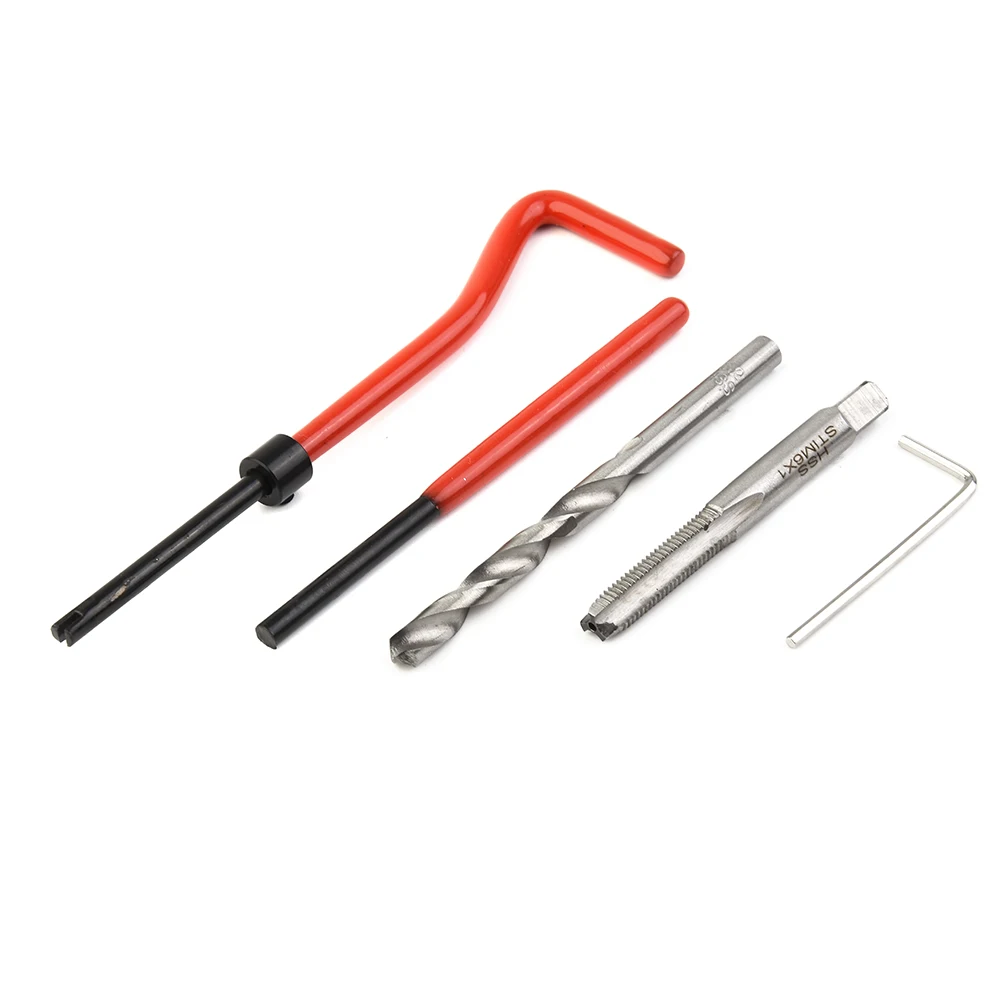 

Spanner Spares Thread Repair Inserts Set Wrench Hand Tools Accessories Drill Tap Metric DIY Disassembly Automotive