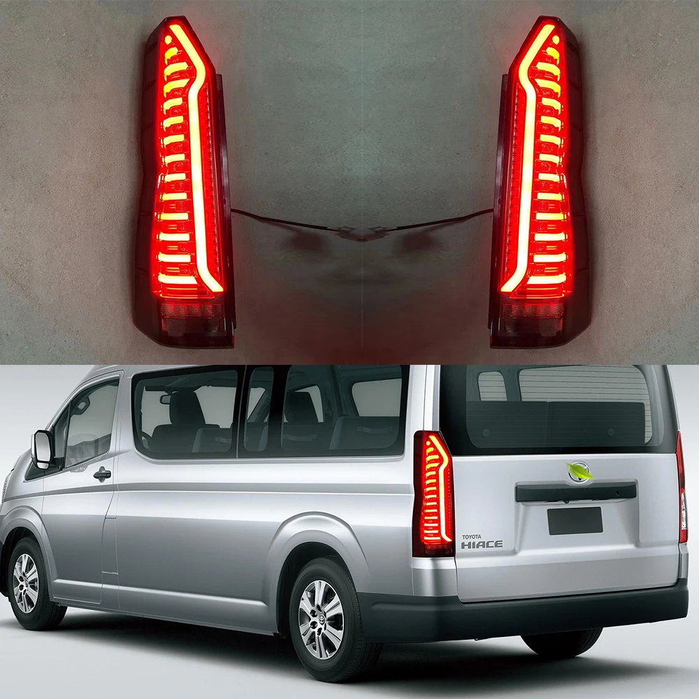 13 Car Accessories Tail Lights for Toyota HIACE 300 2005 2006 2007 2008