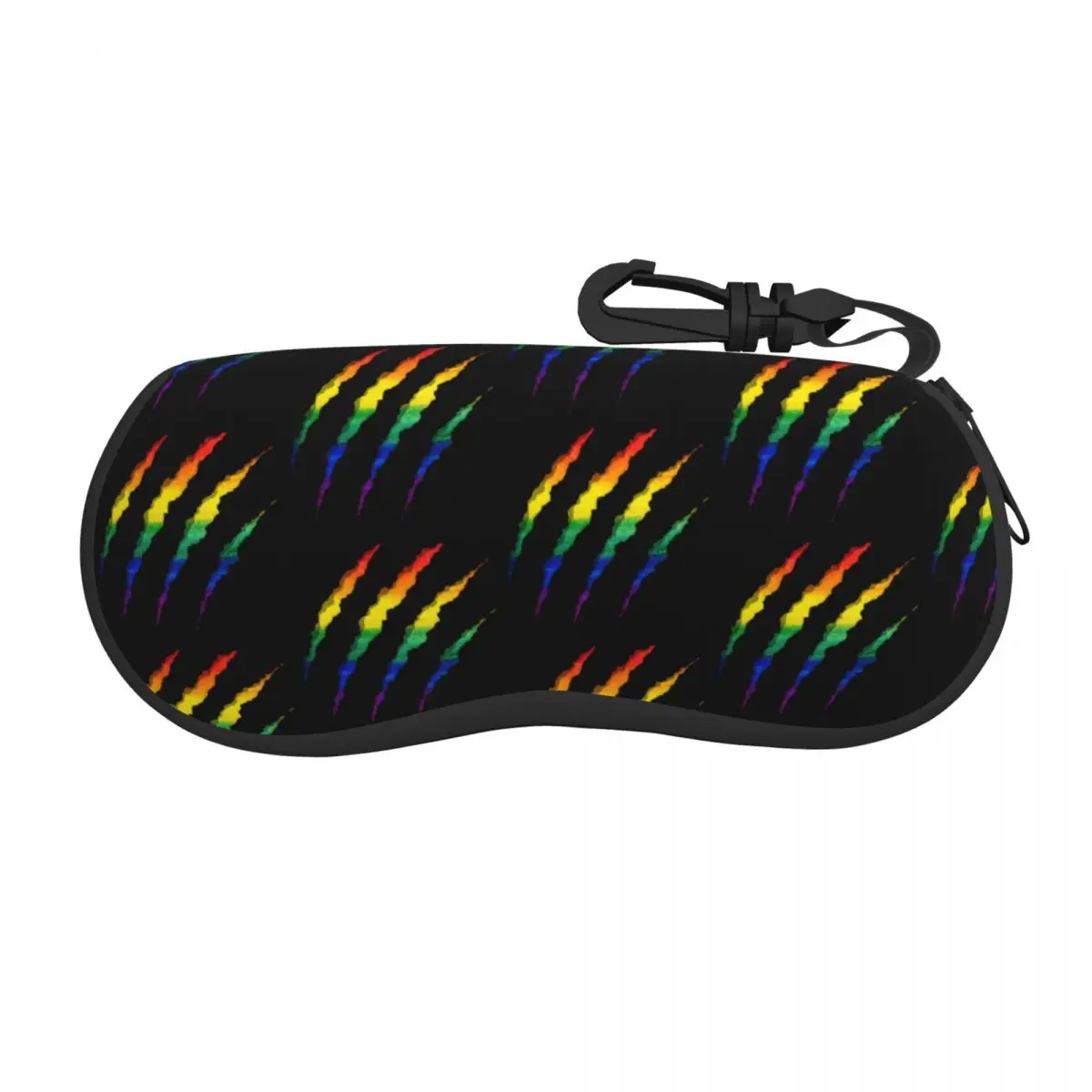 

LGBT Ripped And Shredded Shell Eyeglasses Case Women Men Cute GLBT Gay Lesbian Pride Glasses Case Sunglasses Box Pouch