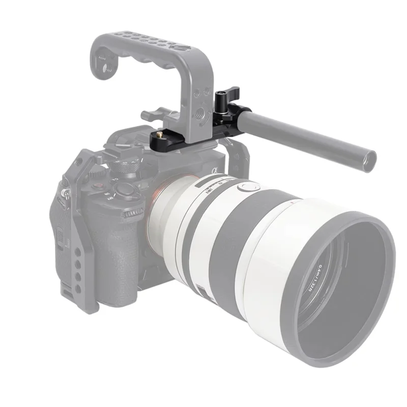 다양한 카메라 설정을 위한 카메라 장비용 퀵 릴리스 메커니즘을 갖춘 ABGI-Rail 15Mm 레일 블록/로드 클램프