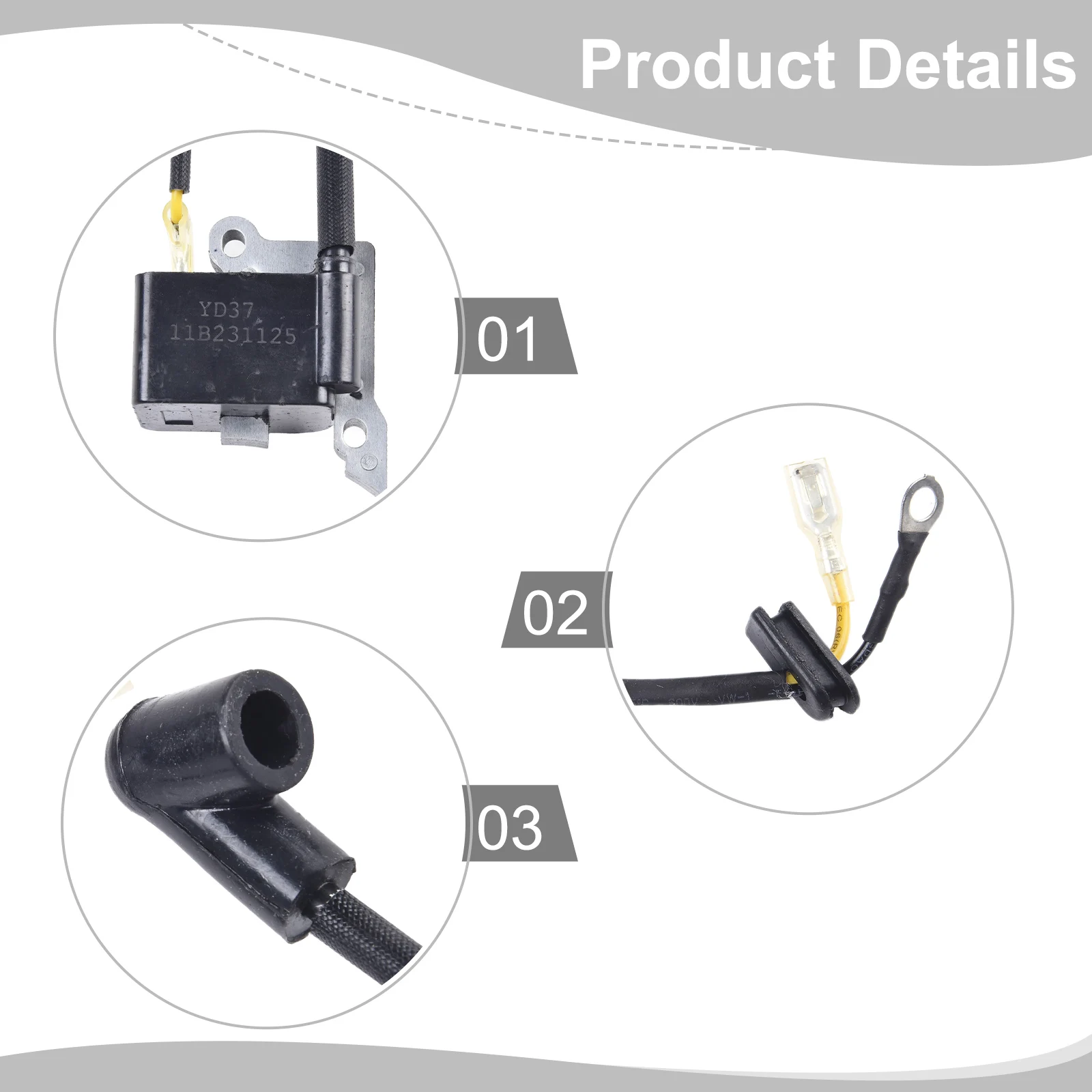 

BRAND NEW Computer Ignition Coil Ignition- Device Power Wires Accs CHainsaws Chainsaw Parts Outdoor 236 240 41