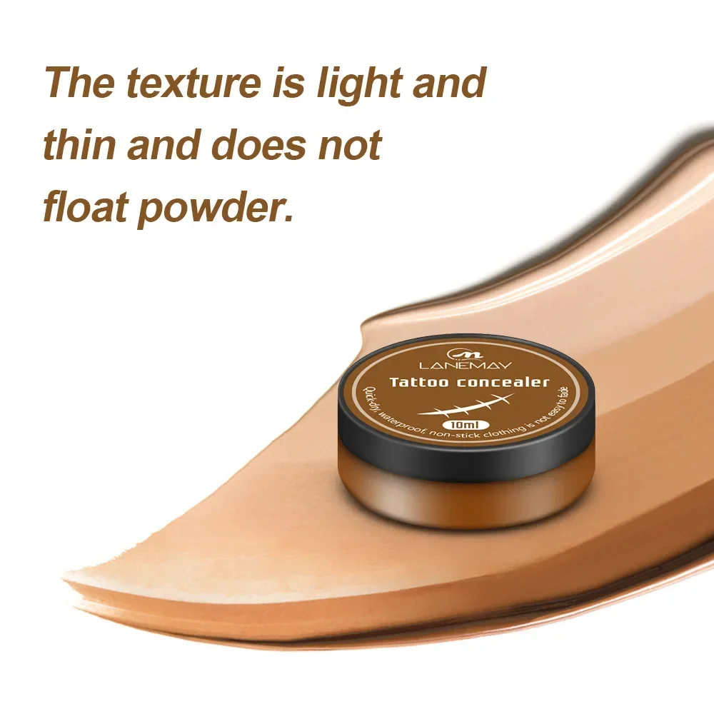 Tattoo Concealer 10ml Waterproof Lasting Freckle Scar Cover Cream Body Makeup Cosmetics Tool Foundation color concealer concealer cream foundation concealer