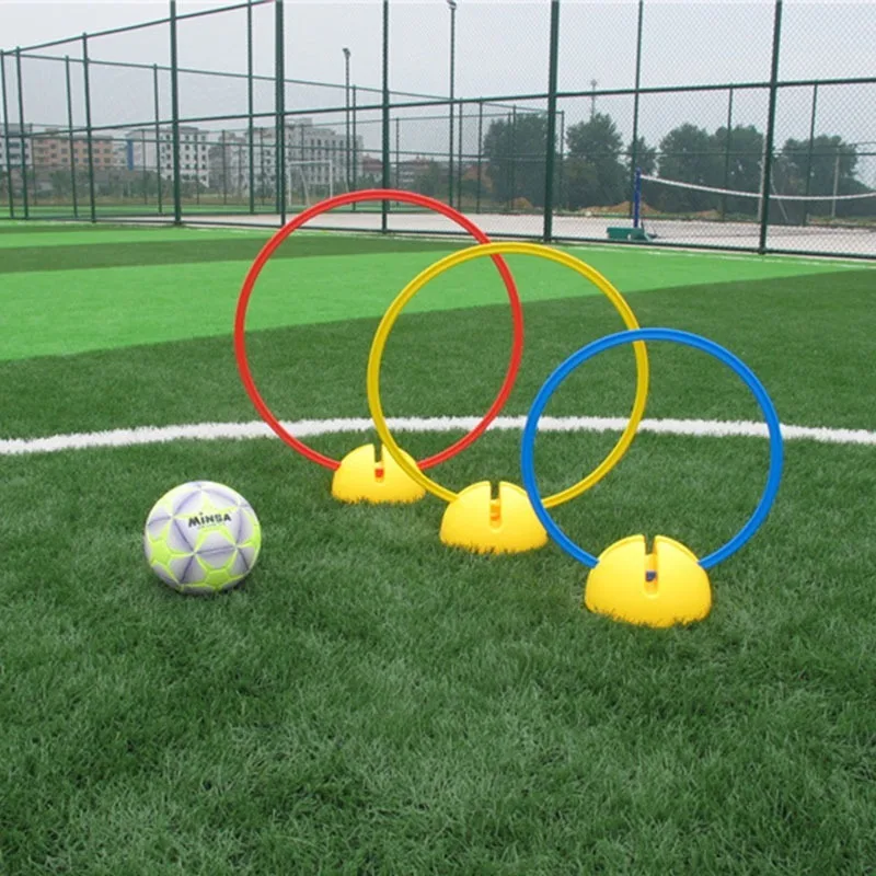 40cm Agility Training Rings Water Injection Base Football Soccer Basketball Speed Agility Training Ring Sports Gym Equipment agility training rings