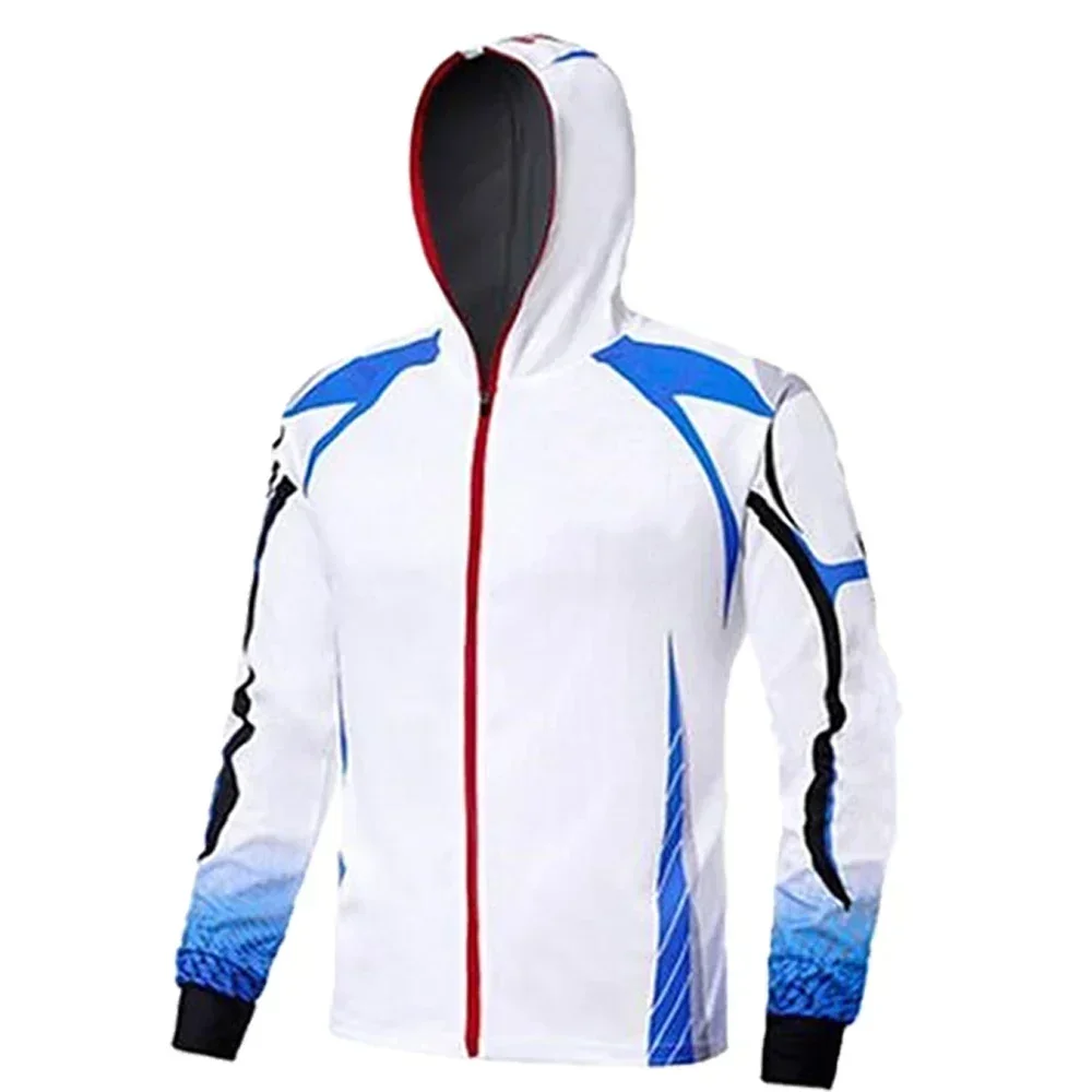 Fishing Shirt Men Long Sleeve Hooded T-Shirt Unisex