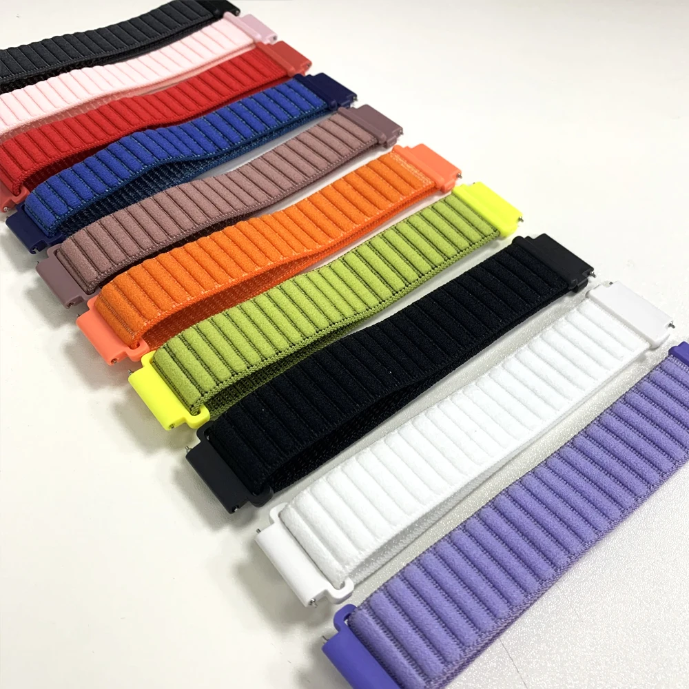 Nylon Loop Strap Band, 20mm 22mm - Versatile Design