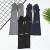 1 Pairs Breathable Five-fingers Ice Arm Sleeves Sun Protective Arm Warmer Outdoor Sport Riding Running Cool Silk Arm Sleeve 4
