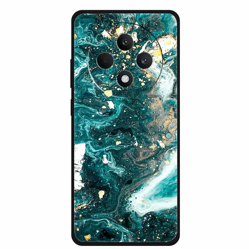 Elegant Marble Design Phone Case - Luxury Soft Silicone Bumper & Color Shield