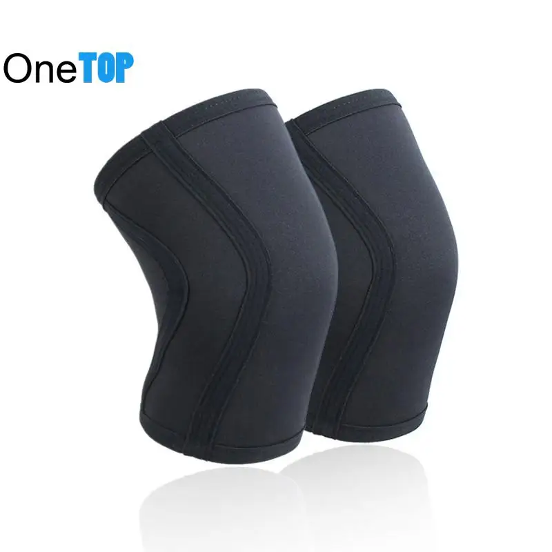 

Sports Knee Brace Pads 7mm Thickened Diving Cloth Knee Sleeve Protector Guard Gym Lifting Squat Basketball Volleyball Kneepads