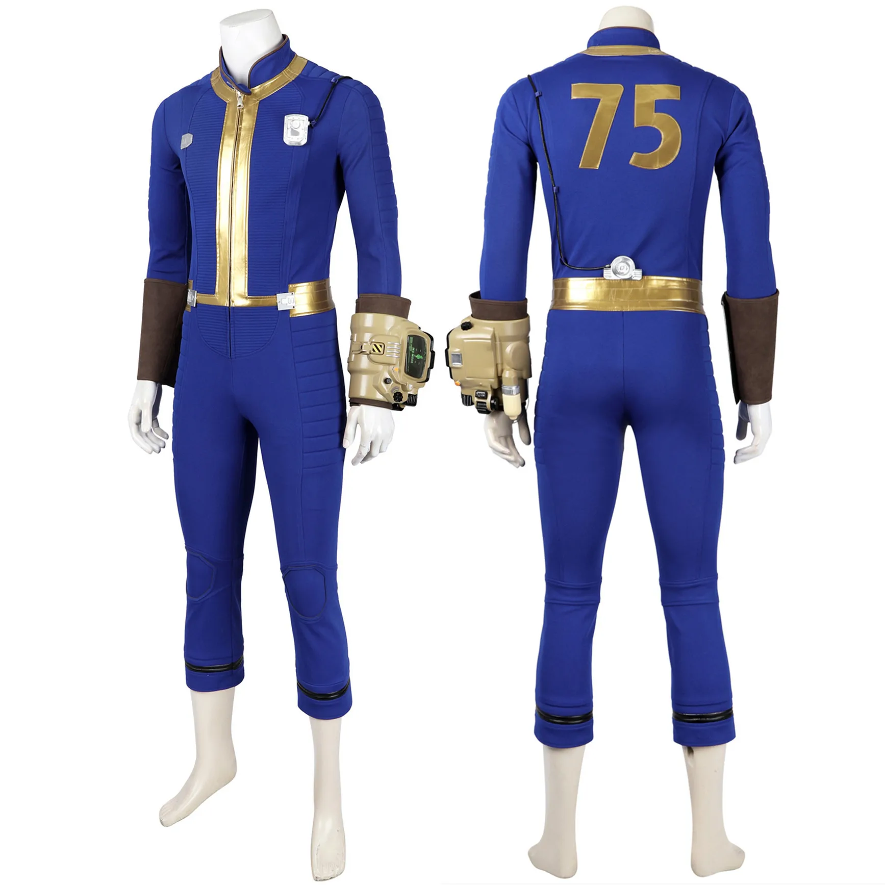 

Overseer Hank Cosplay Vault 75 Costume Adult Mens Jumpsuits Full Suits Halloween Carnival Disguise Party Costume