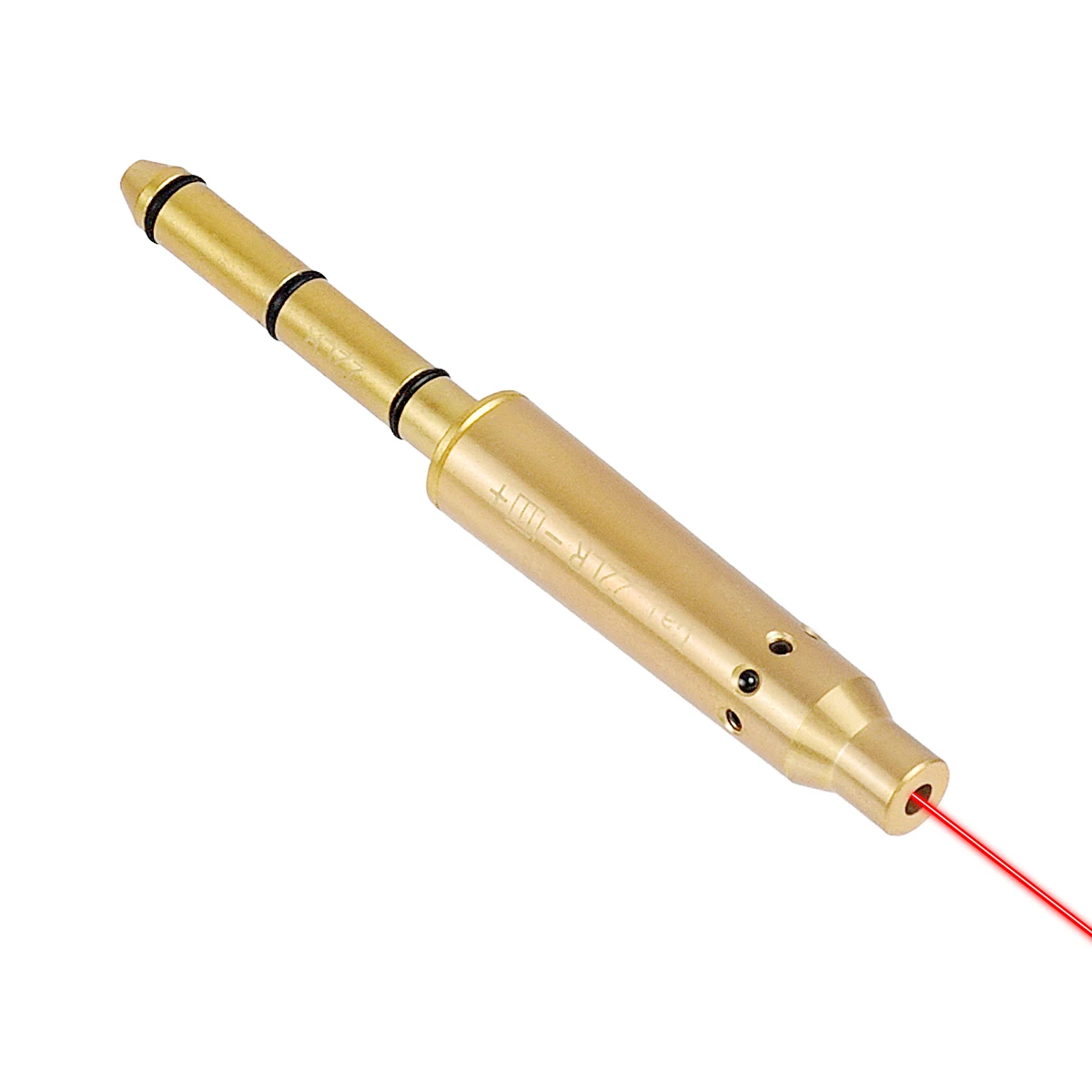 Tactical Bore Laser Sight Boresighter .22LR .177 12GA .38spl 20GA .308 9MM .45ACP .223Rem Rifle Hunting Caliber Glock 17 19 1911