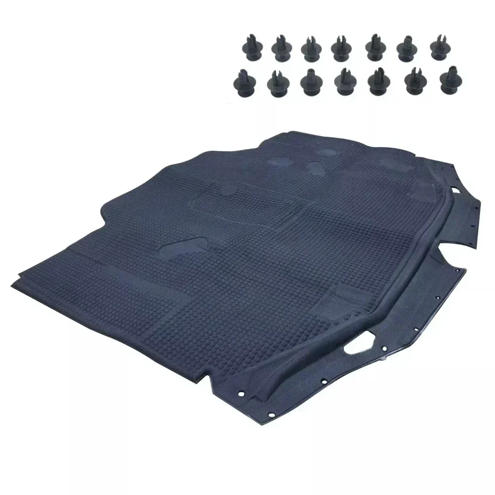 Engine Hood Heat Insulation Pad Soundproof Cotton Cover Heat Insulation Mat For Mercedes-Benz 300SL 500SL 600SL R129 SL320 sound proof mat sound insulation mat heat insulation mat