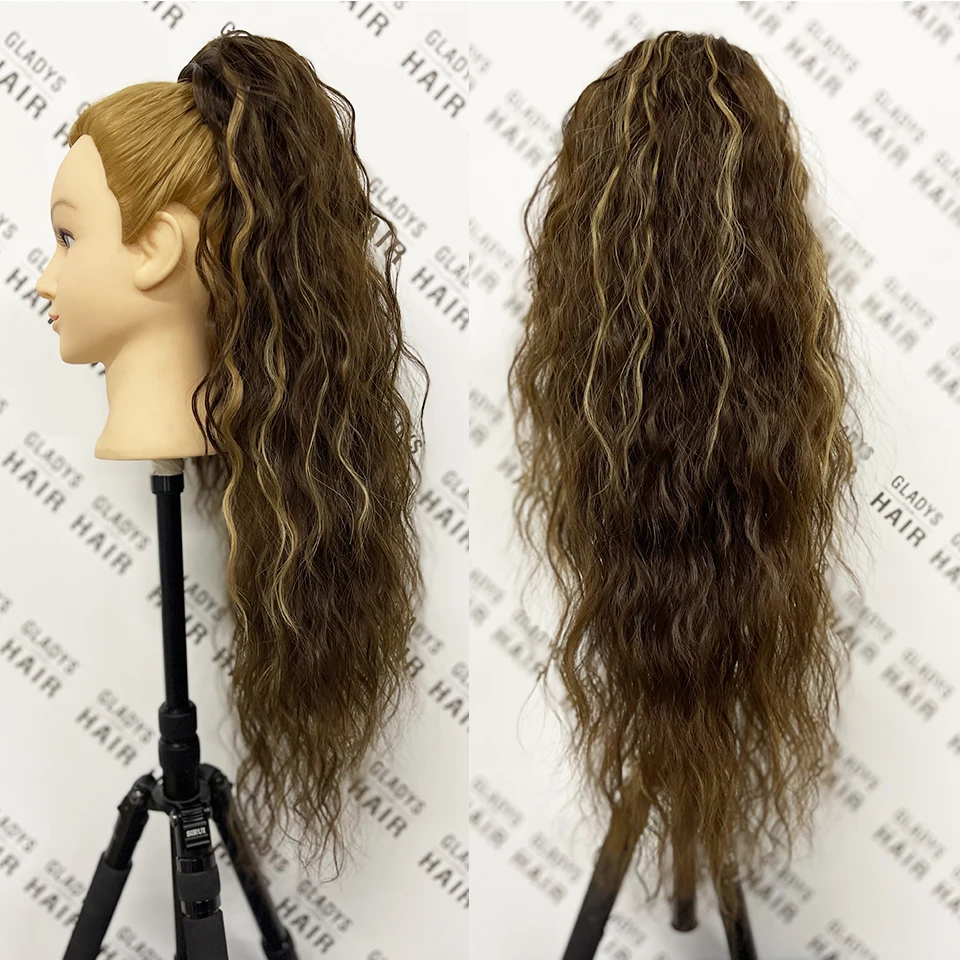 Synthetic Curly Ponytail Hair Extensions for Women False tail