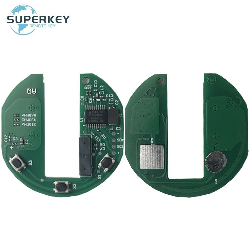 3456371-01 Remote Car Key PCF7945A ID 46 CHIP 315/868 MHz 5WK49331 For BMW MINI Cooper 2006-2013