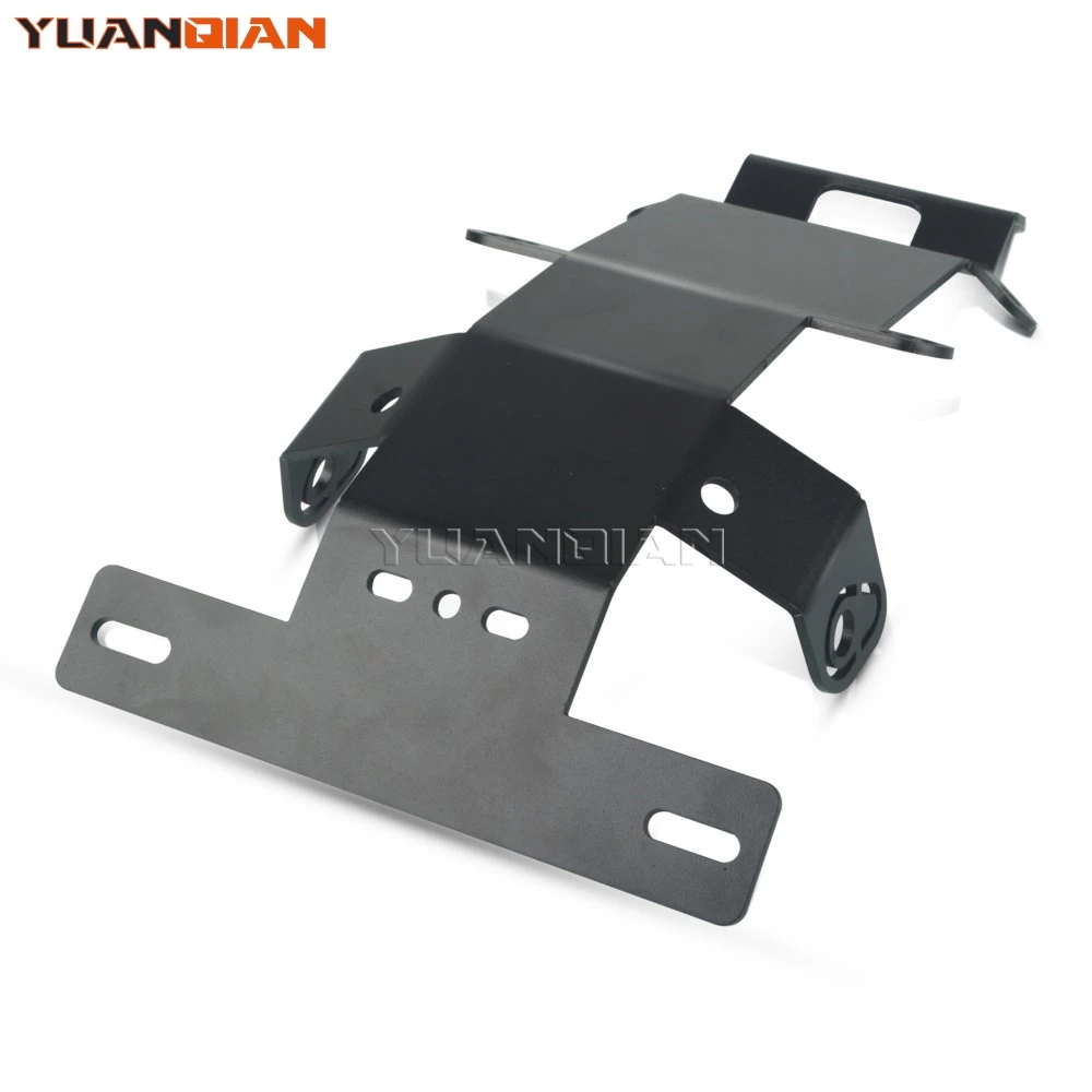 야마하 XSR700 XSR 700 2015 - 2024 2025 오토바이 액세서리 리어 테일 프레임 펜더 제거기용 번호판 홀더 브래킷