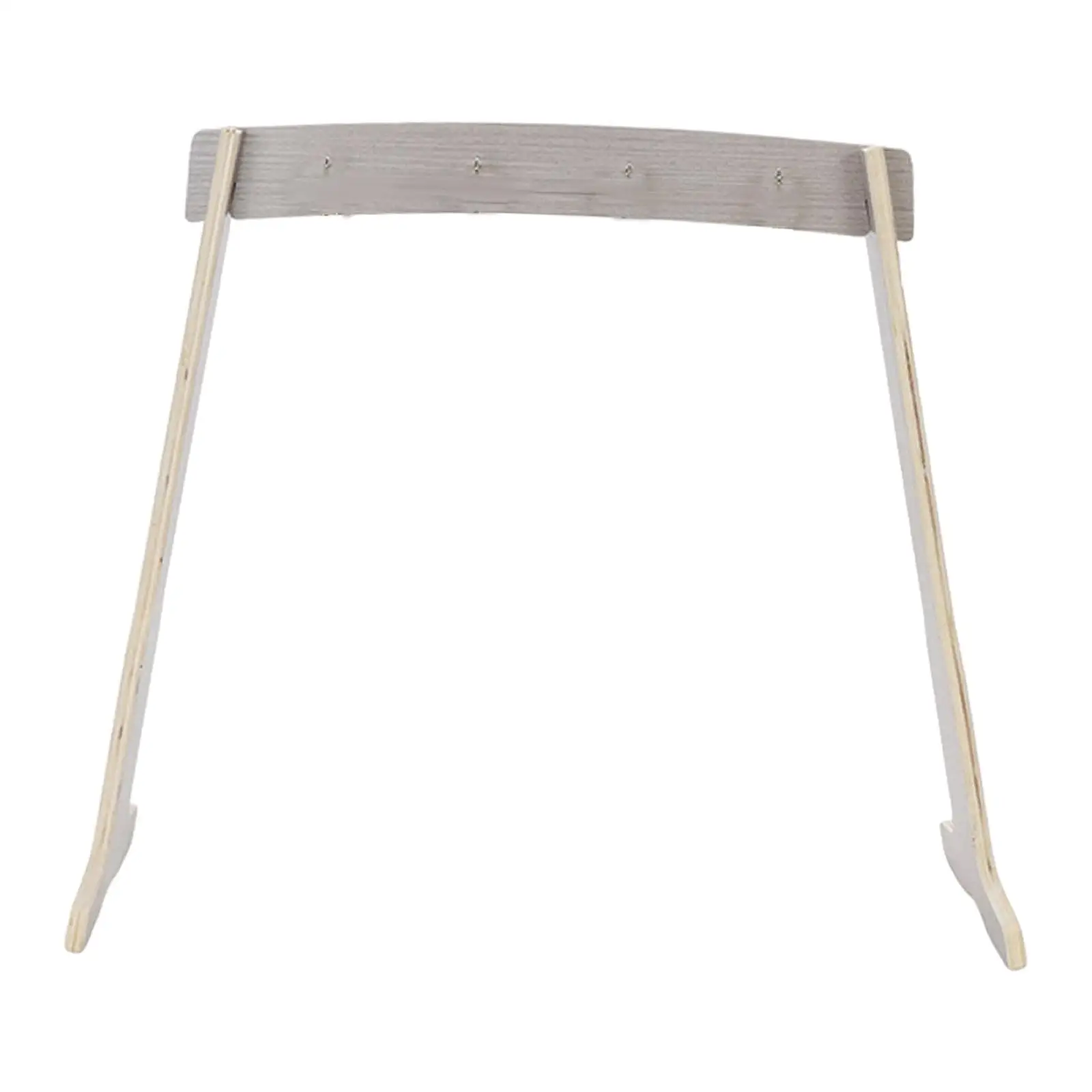 Chime Stand Wind Chime Wood Stand Wooden Easy to Assemble, Gong Target Stand, Chime Holder for Tabletop Tea Room Meditation
