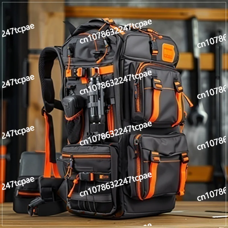 4-Pack heavy-duty carpenter gadget bag zipper nylon power tool tissue bag multi-purpose hand tool