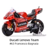Maisto 1:18 2021 GP Racing Red Bull KTM Factory Racing Die Cast Vehicles Collectible Motorcycle Model Toys 6