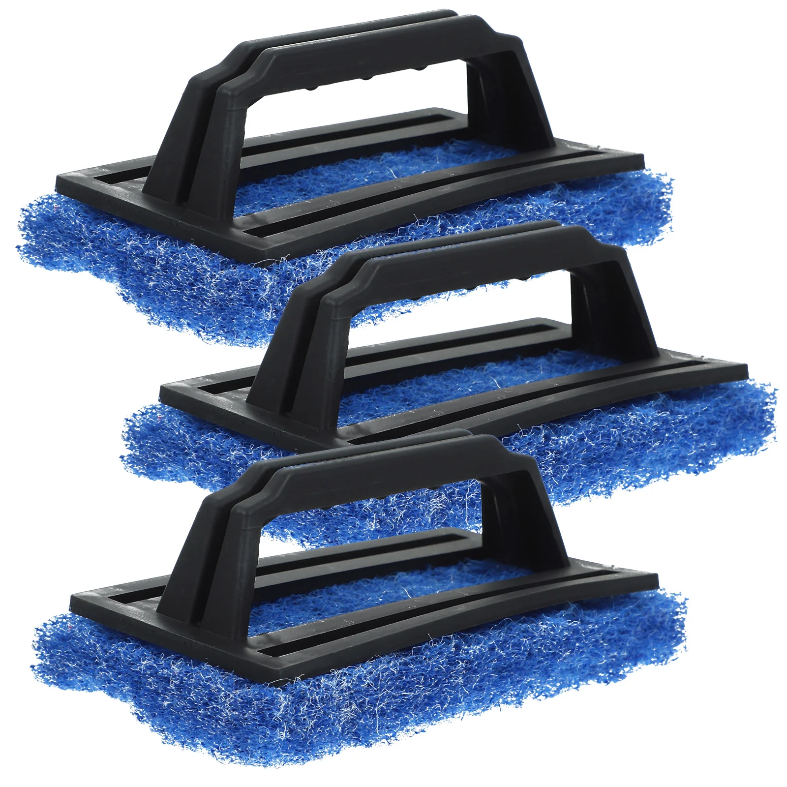 

3 Pcs Scouring Pad Silk Screen Ink Removal and Brushing Green Cleaner Printing Supplies