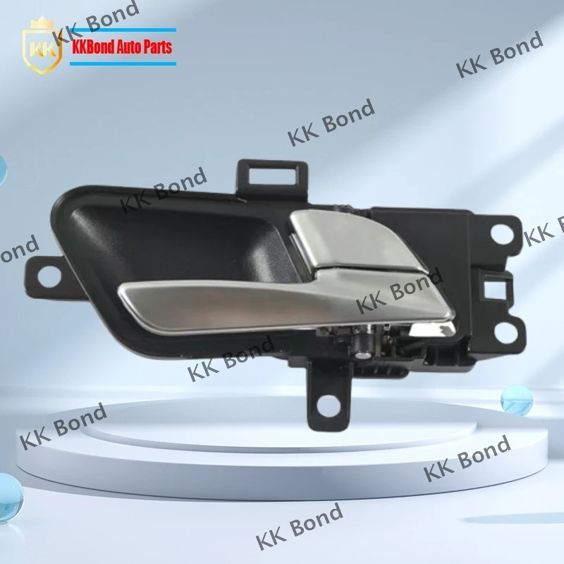 4PCS 은빛 자동차 왼쪽 오른쪽 인테리어 도어 핸들 현대 Creta Ix25 2015 2016 2017 2018 82610-A0010 82620-A0010