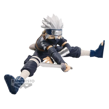Banpresto-NarAAShippuden Uchiha Obito Hatake Kakashi PVC Action Figure, Anime Figurine, Modèle Jouets à Collectionner, Original, 120mm 2
