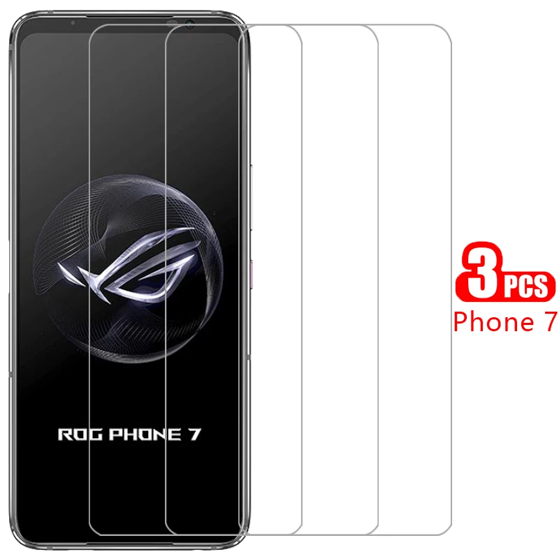 Custodia Per Asus Rog Phone 7 Ultimate Screen Protector Vetro Temperato Su Rogphone Phone7 Rogphone7 Ultimate Back Cover 360 Coque