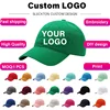SLECKTON Custom Baseball Cap Fashion Letter Embroidery Sun Hats for Women and Men Cotton Design LOGO Wholesale Unisex Caps 1