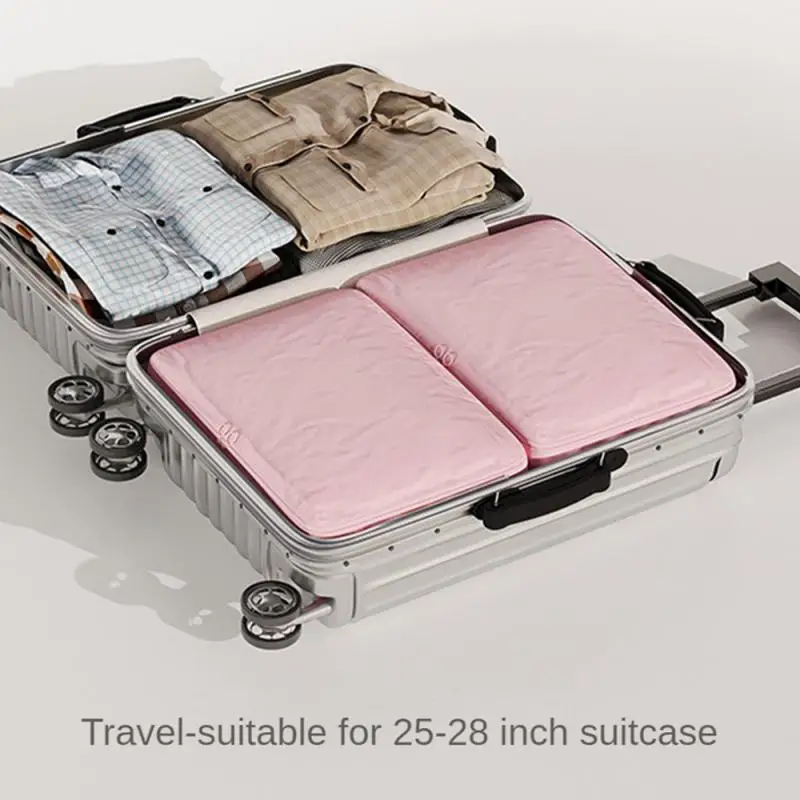 

Compression Packing Cubes for Travel Wardrobe Clothes Compression Storage Bags Portable Luggage Storage Cases Drawer Bags