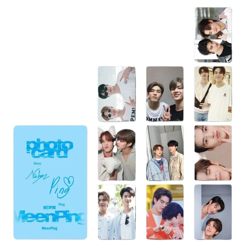 태국 TV My Dear Gangster Oppa 시리즈 드라마 스틸, 양면 인쇄, 3 인치 소형 카드, 반복되지 않는 Meenping HD 포스터, 8 PCs/세트